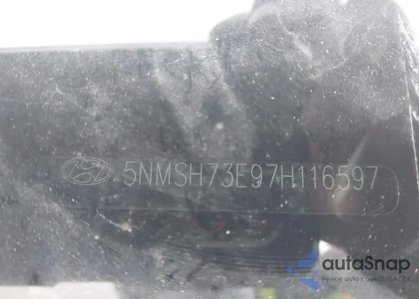 2007 Hyundai Santa Fe Limited/Se z USA, uszkodzony, nr VIN 5NMSH73E97H116597